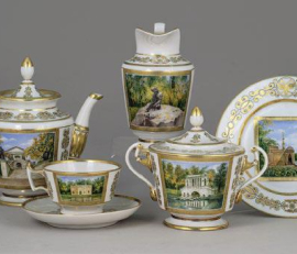 RISE OF RUSSIAN PORCELAIN DURING THE REIGN OF CATHERINE II AND PAUL I. EARLY CLASSICISM. DE