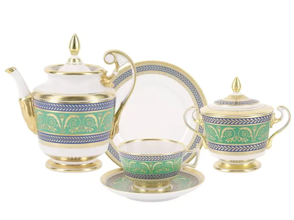 Tea set "Gold", form "Alexandria" 6 persons 20 pieces