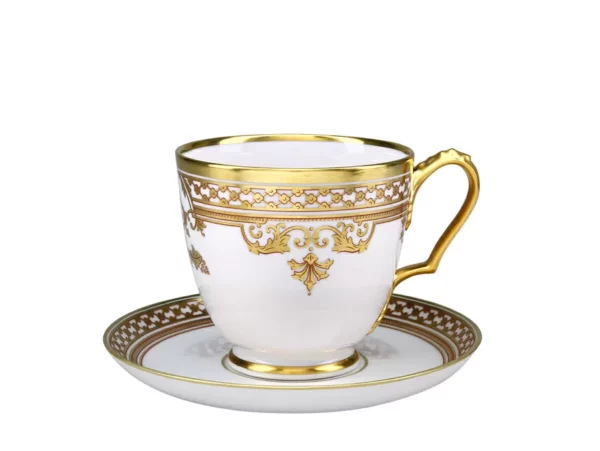 Teetasse mit Untertasse, Form Alexander III "Rokoko"