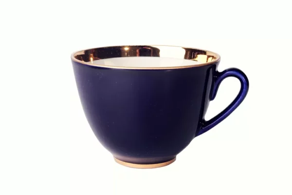 Teetasse mit Untertasse "Nacht", Form "Frühling"